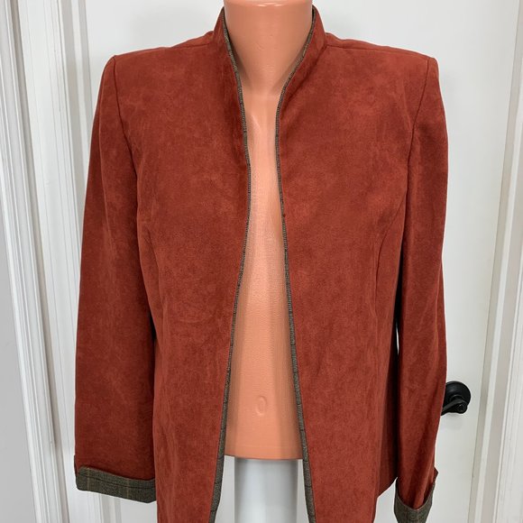 Perceptions Jackets & Blazers - Perceptions New York suede look blazer size 8